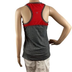Fabletics Tank Top Size S Gray Racerback